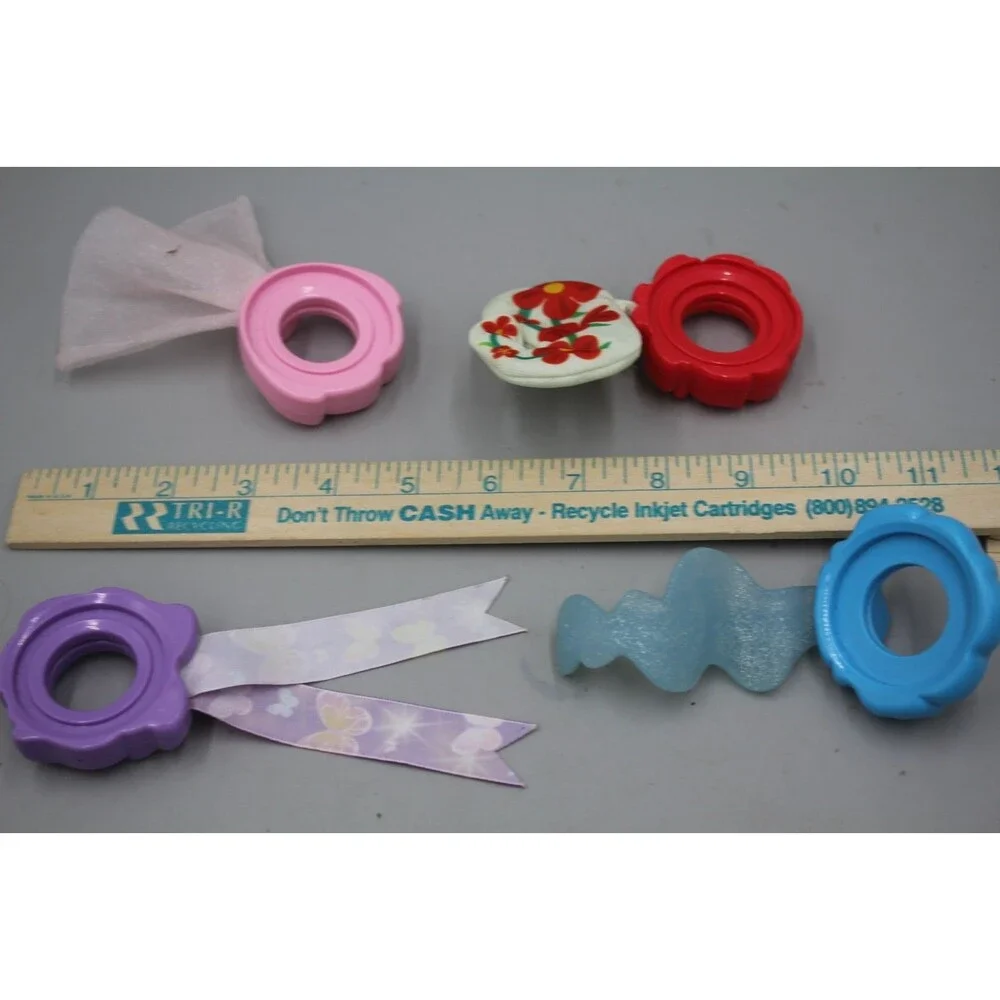 VTech Style & Glam On Unicorn Replacement Horn Tail Interactive 4 Pieces Lot